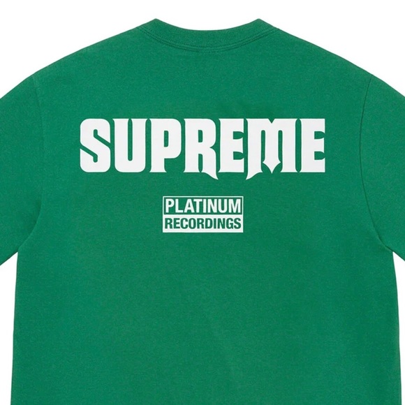 COPY - supreme - still talking tee (light pine) - Picture 3 of 4